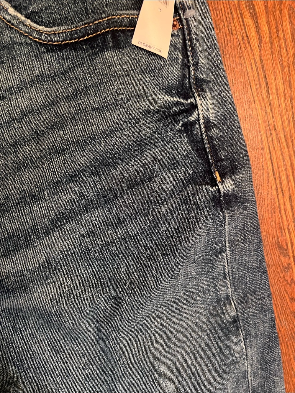 GAP Skinny Jeans in Dark Blue with old Navy  NWT Medium Blue Cutoff Shorts - Picture 5 of 12